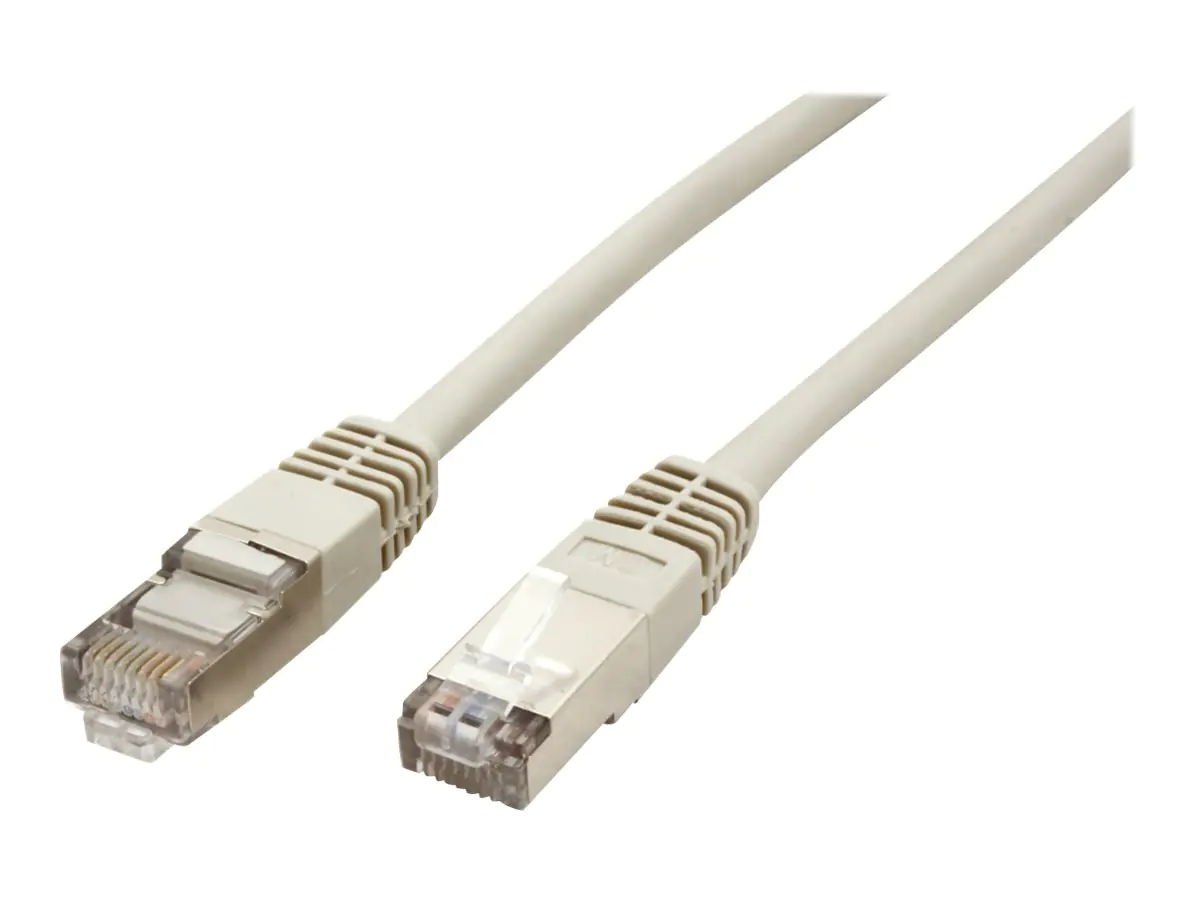 VALUE - Patch-Kabel - RJ-45 (M) zu RJ-45 (M) - 50 cm - SFTP - CAT 5e - Grau