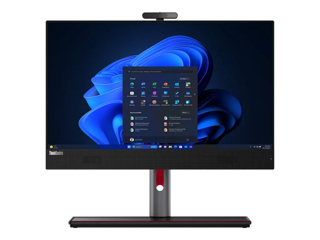 Lenovo ThinkCentre M90a Gen 5 12SH - All-in-One (Komplettlösung) - mit voll funktionsfähigem Monitorständer - Core i5 i5-14500 / 2.6 GHz - vPro Enterprise - RAM 16 GB - SSD 512 GB - TCG Opal Encryption 2, NVMe, Performance - DVD-Writer - UHD Graphics 770