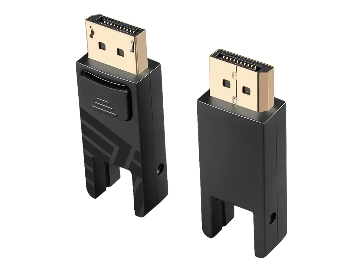 Lindy - DisplayPort-Kabelsatz - Mini DisplayPort (M) zu Mini DisplayPort (M) - DisplayPort 1.4 - 100 m - 8K Unterstützung - Schwarz