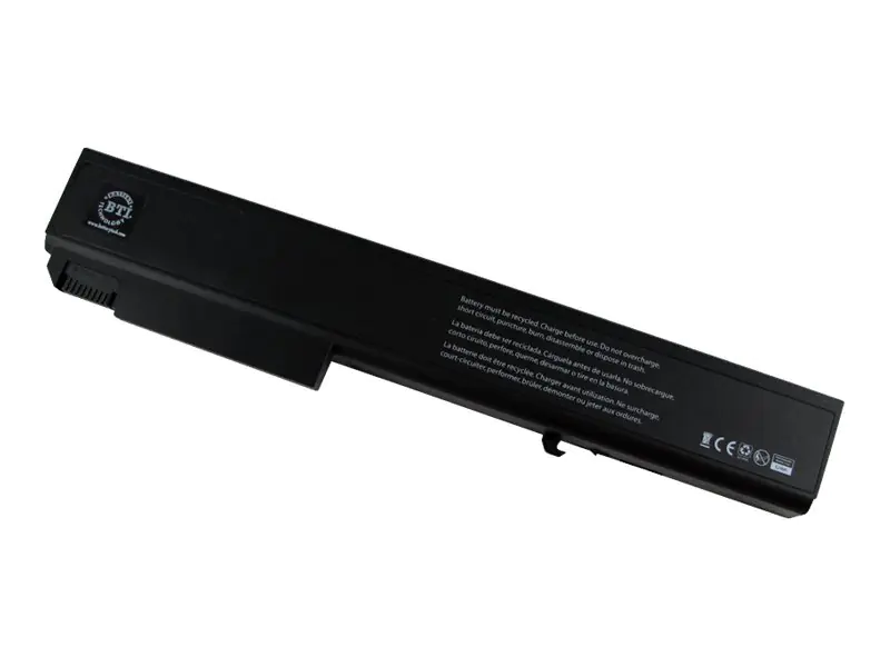 BTI - Laptop-Batterie (gleichwertig mit: HP KU533AA) - Lithium-Ionen - 8 Zellen - 5200 mAh - Schwarz - für HP EliteBook 8530p, 8530w, 8540p, 8540w, 8730w, 8740w