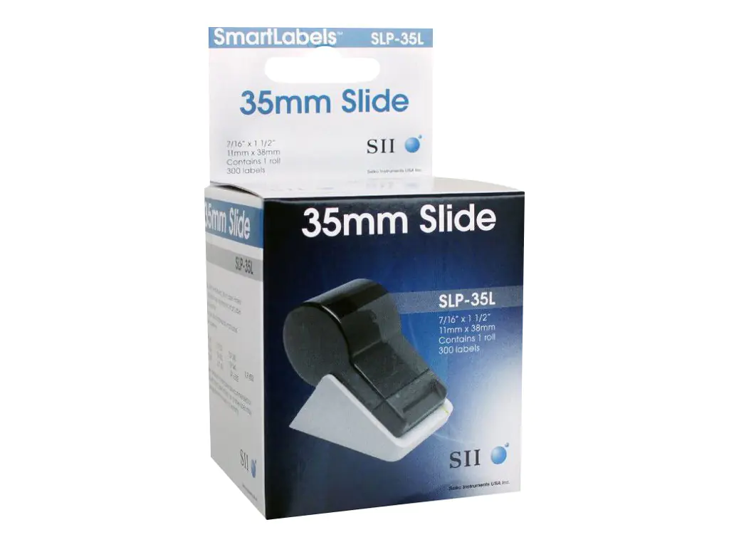 Seiko Etiketten SLP35L 5570049 11x38mm 300 Stk pro Rolle