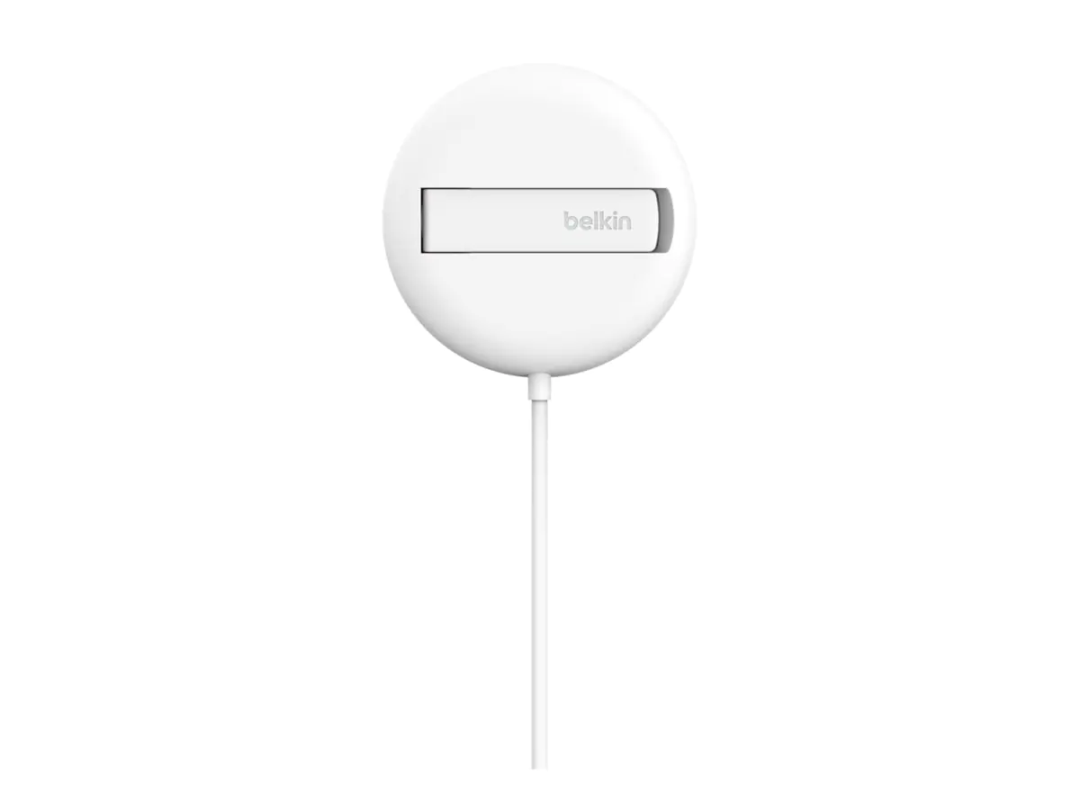 Belkin Qi2 kabelloses magnetisches Ladegeraet 15 w weiss - Digital/Daten