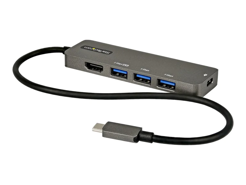 StarTech.com USB-C Multiport Adapter - USB-C auf HDMI 2.0b 4K 60Hz (HDR10) DKT30CHPD3