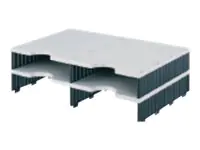 NT Cutter styrodoc duo - Sortierfacherweiterung - 4 Fächer 268-1202.38
