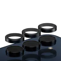 PanzerGlass Hoops - Objektivschutz für Handy - Schwarz - für Samsung Galaxy A55