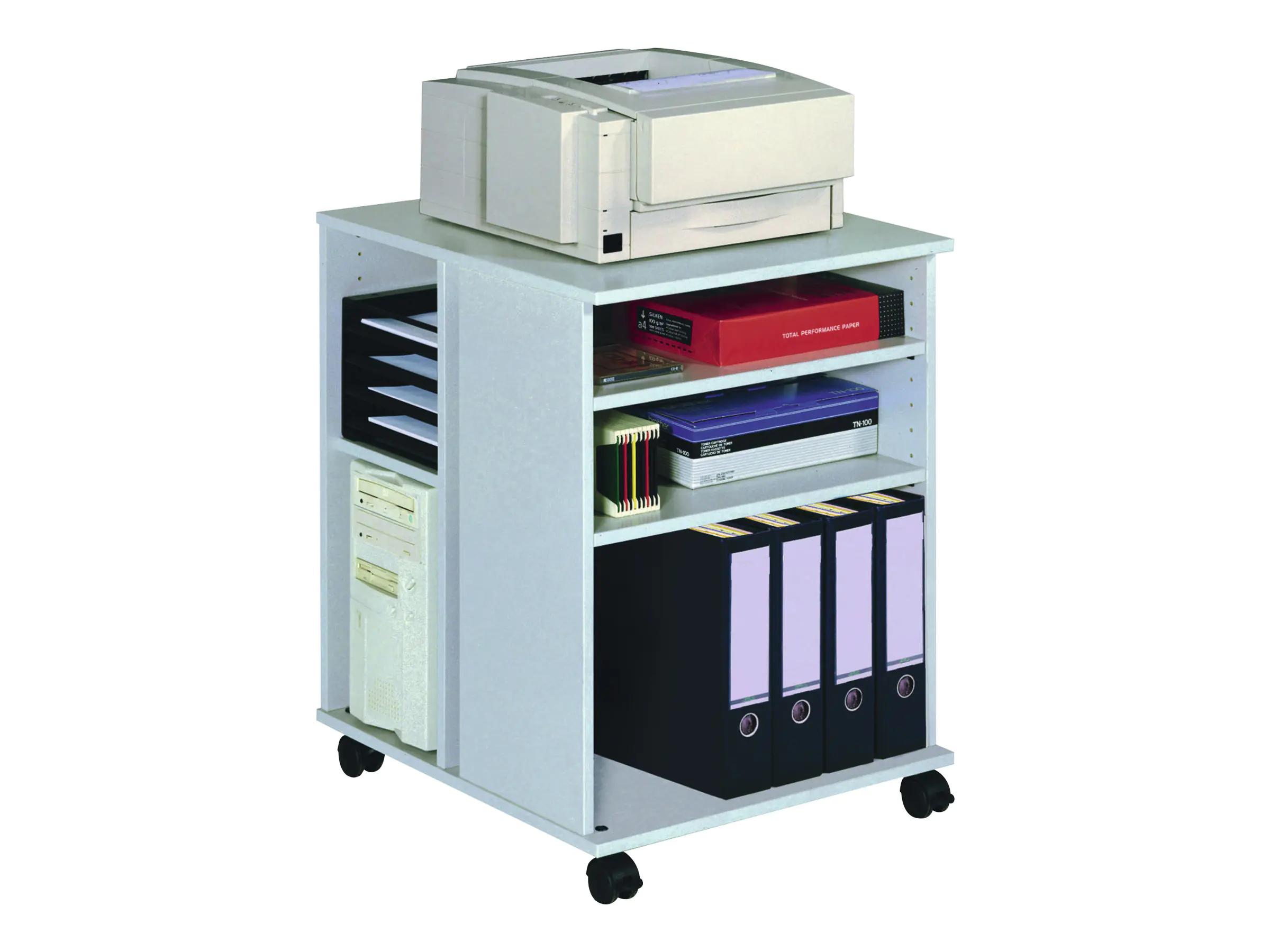 Durable Multi-function - Bürowagen - 6 Einbauplatten 311310