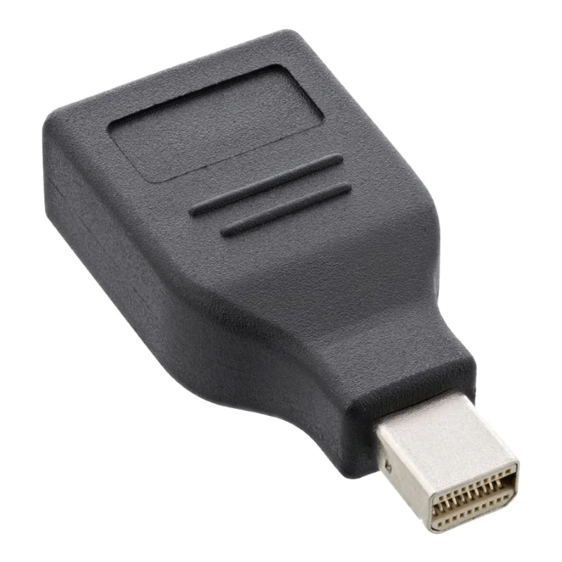 InLine - DisplayPort-Adapter - Mini DisplayPort (M) zu DisplayPort (W) - Schwarz