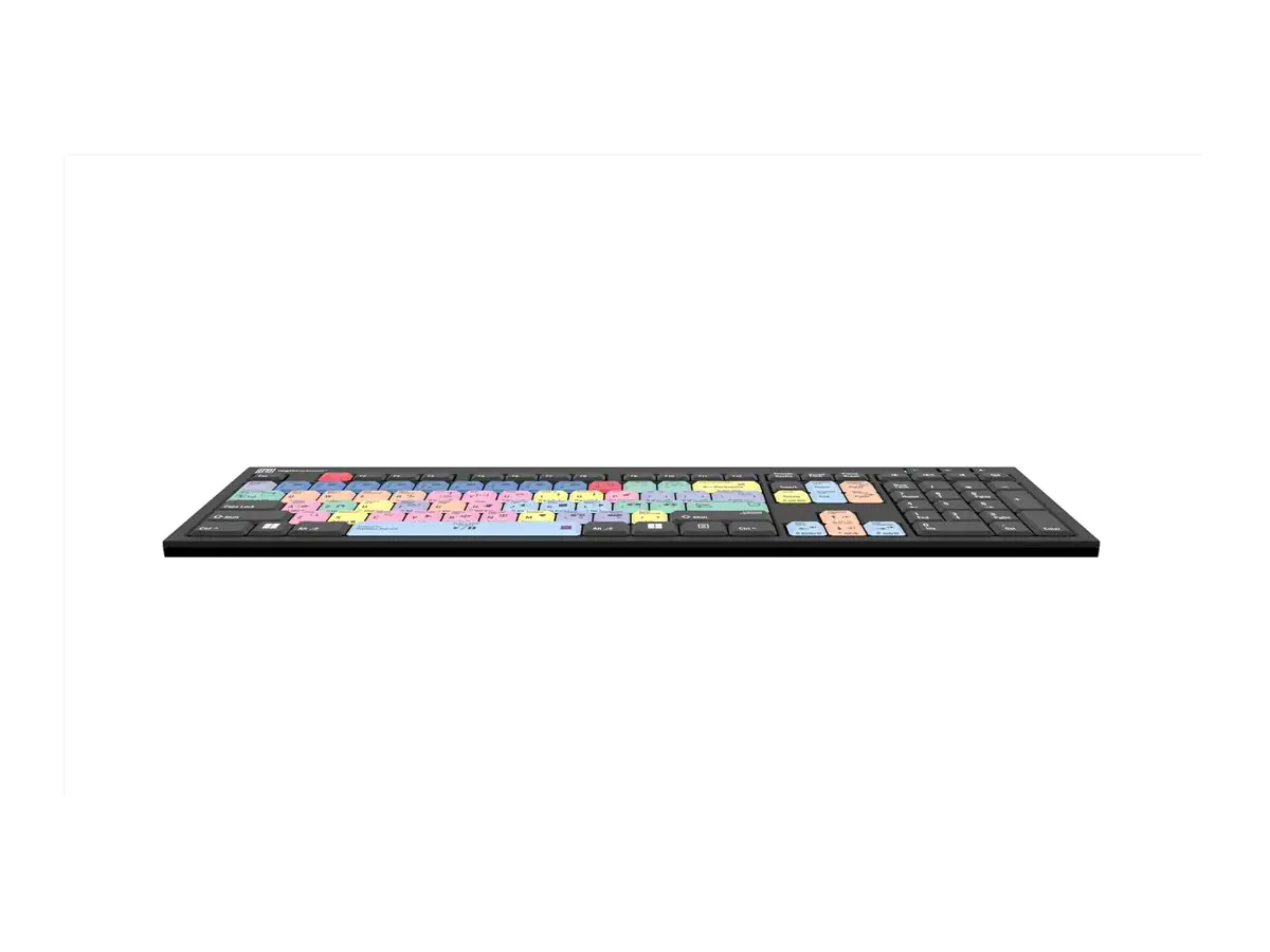 Logickeyboard Adobe Premiere Pro CC - Full-size (100%) - Verkabelt - USB - QWERTZ - Mehrfarbig