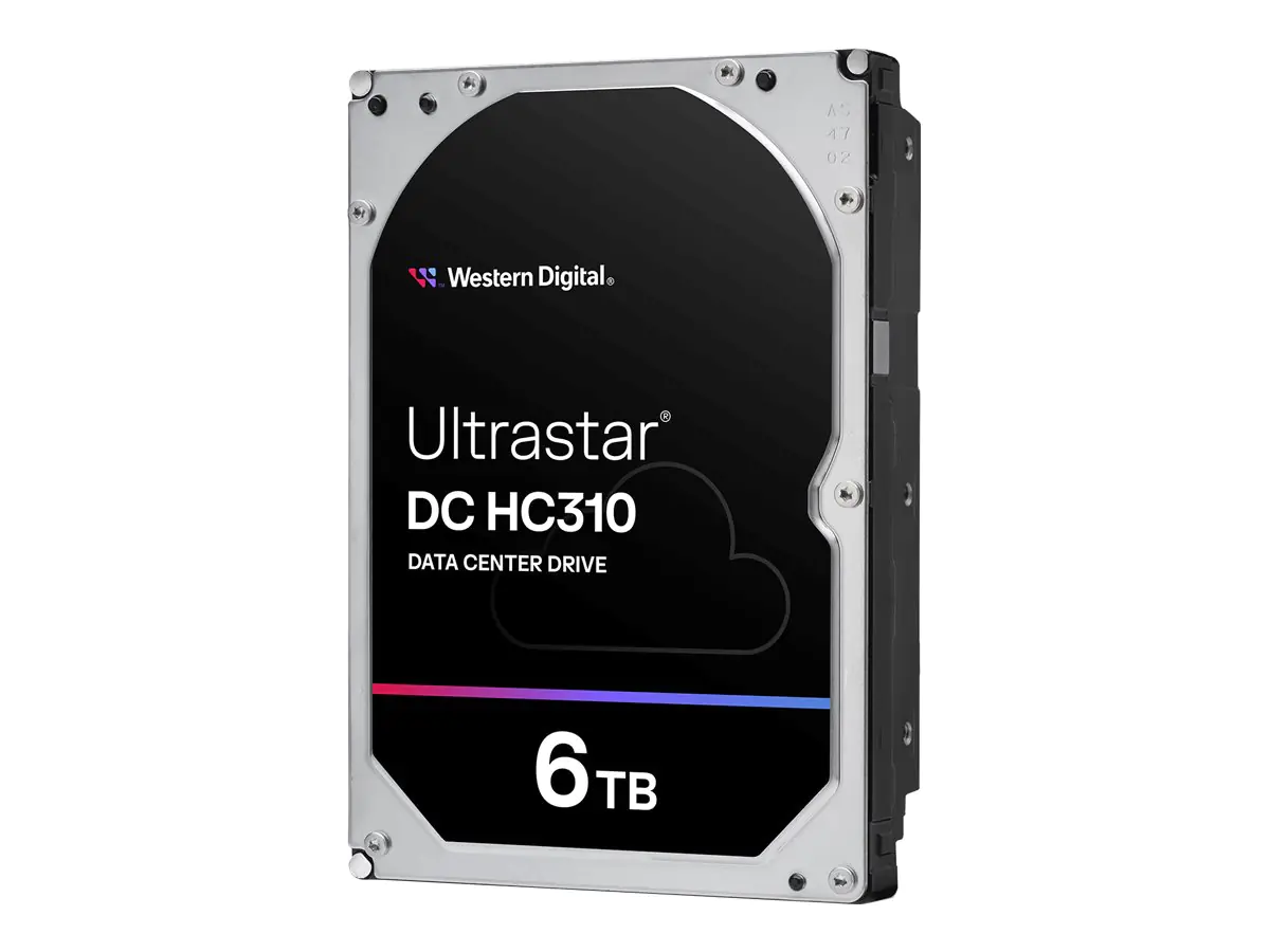 WD Ultrastar DC HC310 HUS726T6TAL5201 - Festplatte - verschlüsselt - 6 TB - intern - 3.5" (8.9 cm) - SAS 12Gb/s - 7200 rpm - Puffer: 256 MB - TCG Encryption