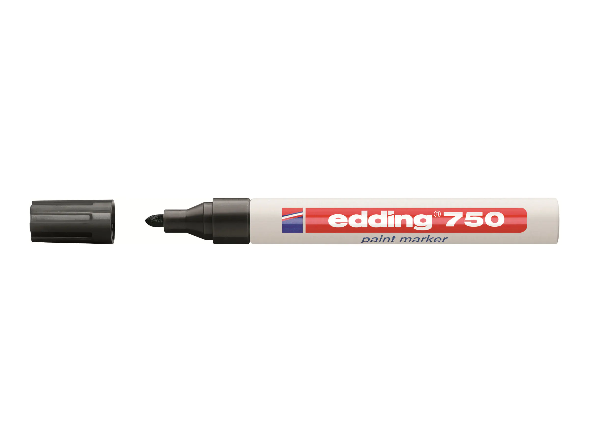 EDDING 750 paint - Marker - permanent - Schwarz 4-750001