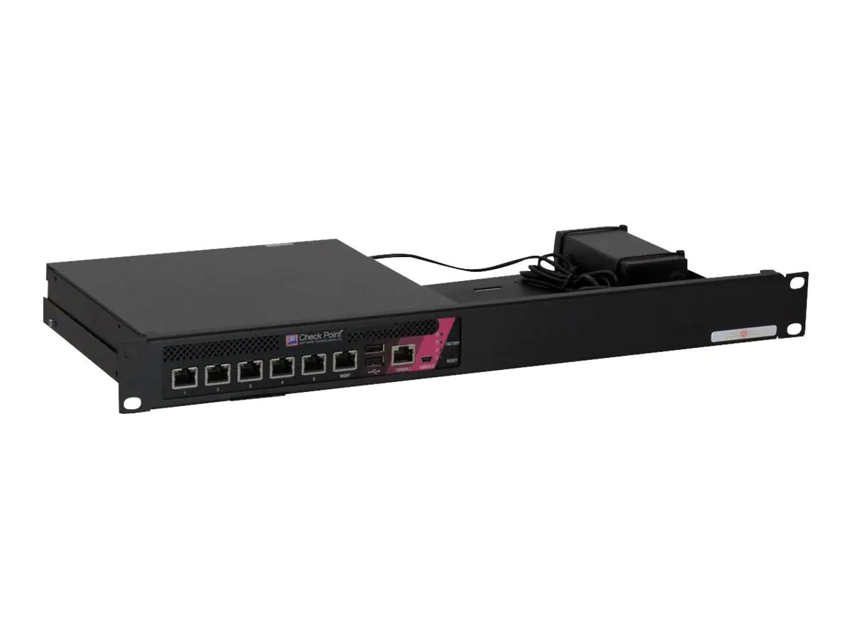 Rackmount.IT CP-RACK RM-CP-T4 - Montagesatz für Netzwerkgeräte - Rack montierbar - Jet Black, RAL 9005 - 1U - 48.3 cm (19")