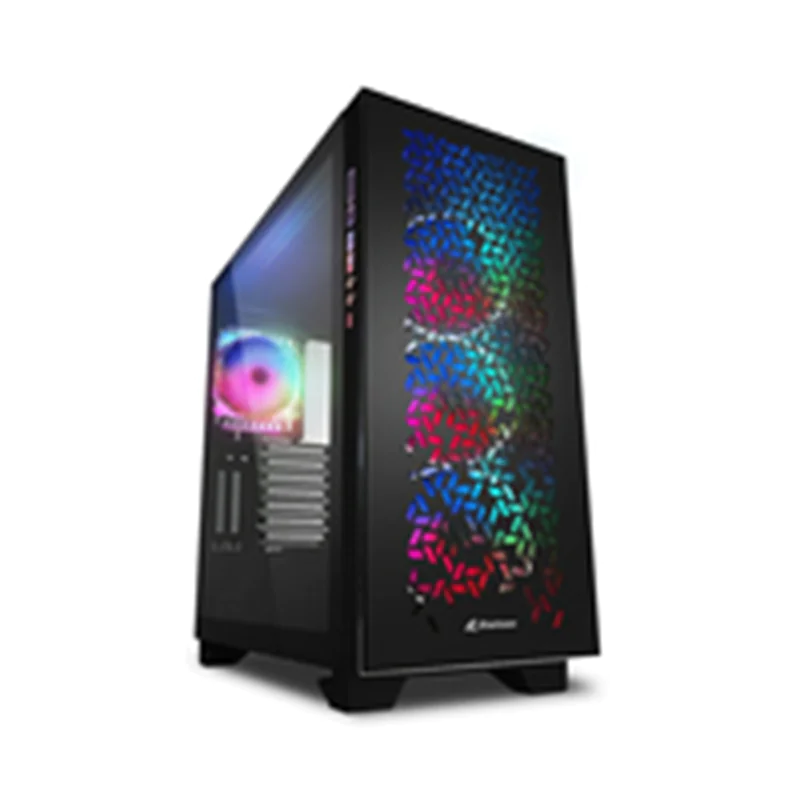 Sharkoon ELITE SHARK CA300H, Tower, PC, Schwarz, ATX, EATX, micro ATX, Mini-ITX, Gaming, Blau, Grün, Rot 4044951030156