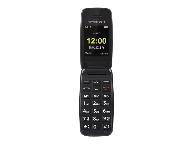 Doro Primo 401 - Feature Phone - LCD-Anzeige - 220 x 176 Pixel - Schwarz