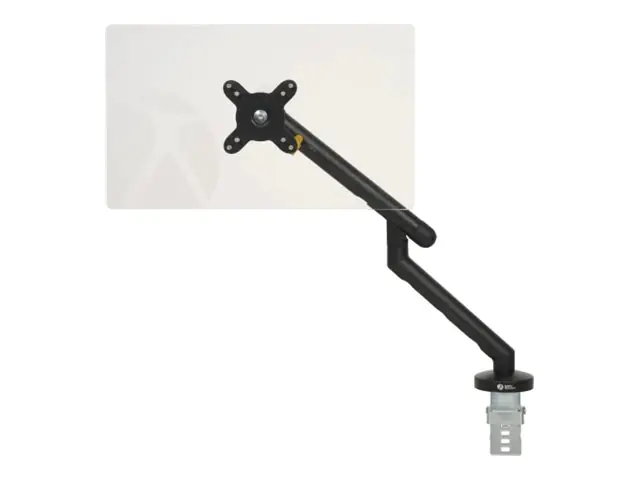 Bakker Elkhuizen Flexible Single - Befestigungskit - adjustable arm with mechanical spring - für Monitor - Aluminium, Stahl, ABS-Kunststoff, thermoplastischer Gummi (TPR), Polyamid (PA6) - Dunkelgrau - Bildschirmgröße: 43.18-88.9 cm (for flat screen), 43.
