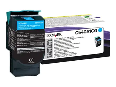 Lexmark Cyan - original - Tonerpatrone LCCP 0C540A1CG