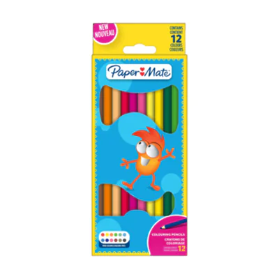 Paper Mate Buntstift farbig sortiert 12 St./Pack.
