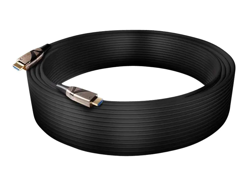 Club 3D CAC-1391 - HDMI-Kabel - HDMI männlich zu HDMI männlich - 50 m - Hybrid Kupfer/Kohlefaser - halogenfrei, 4K Unterstützung, aktiv