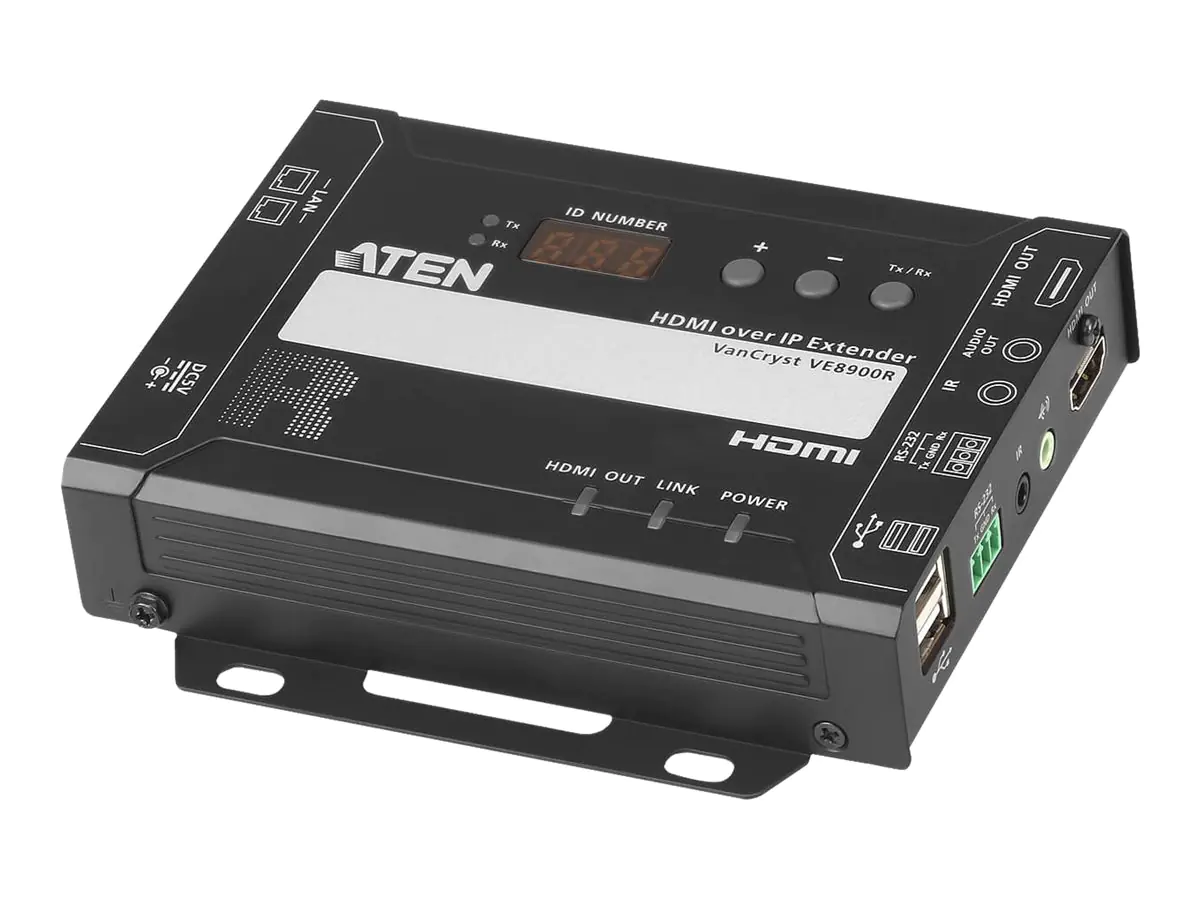 ATEN VanCryst VE8900R HDMI over IP Receiver - Erweiterung für Video/Audio - Empfänger - HDMI - bis zu 100 m