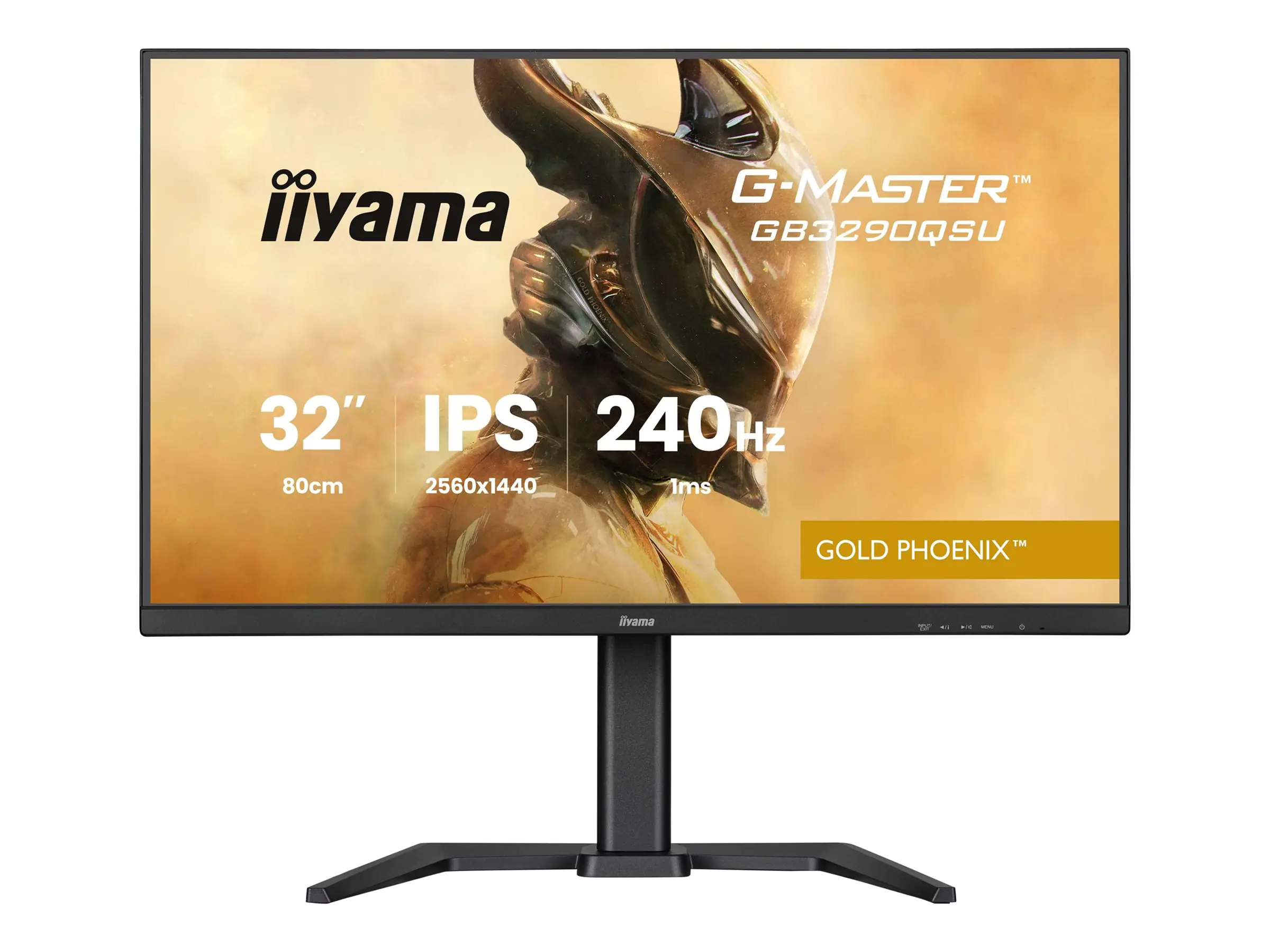 Iiyama G-MASTER Gold Phoenix GB3290QSU-B1 - LED-Monitor - Gaming - 80 cm (31.5")