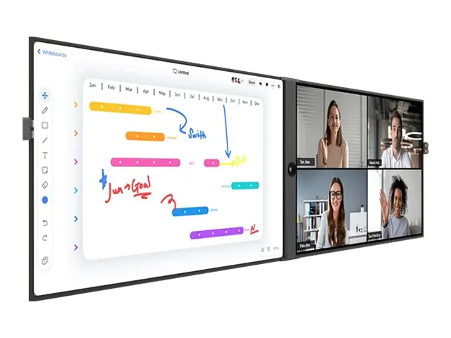 DTEN D7X Dual - Dual-Screen-Video-Meeting- und Inhaltskollaborationssystem DB71475DSE-VC460-S1