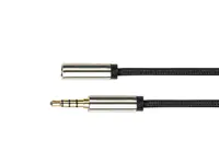 PYTHON GC-M0238 - 3.5mm - Männlich - 3.5mm - Weiblich - 1,5 m - Schwarz