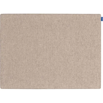 LEGAMASTER BOARD-UP Akustik-Pinboard 75x100cm soft beige, Beige, Stoff, 1000 mm, 750 mm, 24 mm, 3,52 kg 7-144610