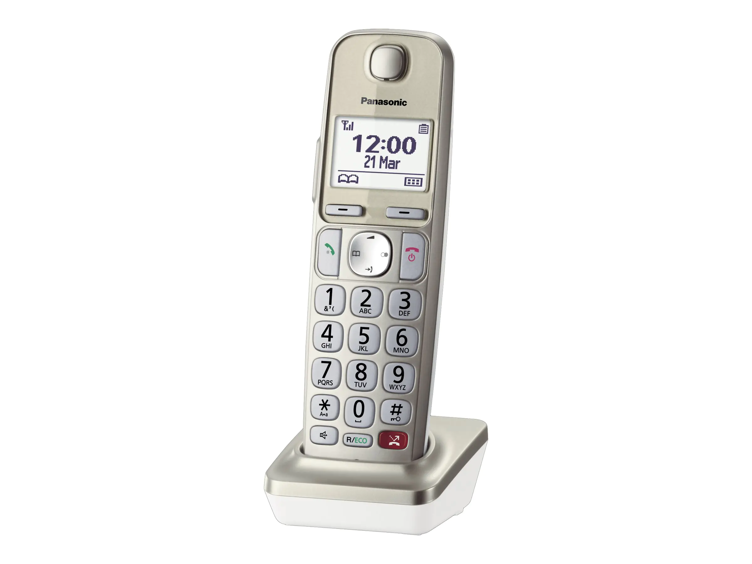 Panasonic KX-TGEA25 - Schnurloses Erweiterungshandgerät - Champagnergold