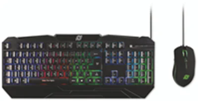 MEDIARANGE GAMING TASTATUR+MAUS QWERTZ MRGS102 104Tasten schwarz