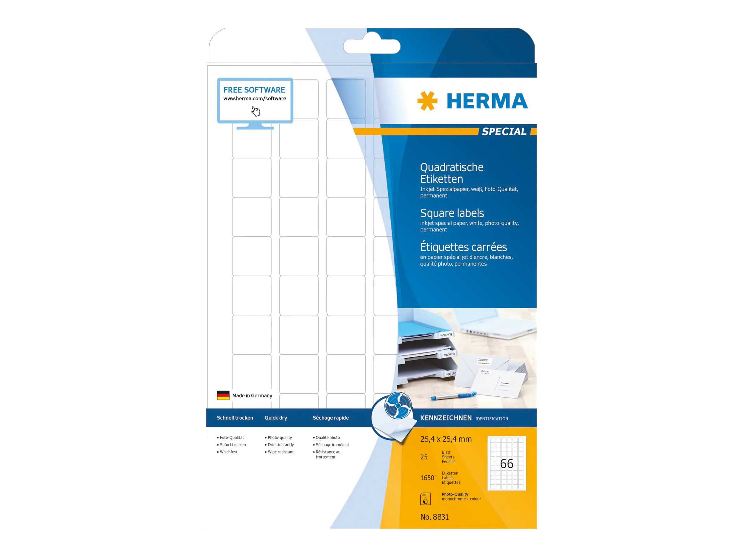 HERMA Special - Papier - matt - permanent selbstklebend 8831