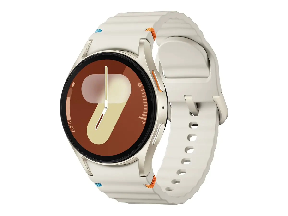 Samsung Galaxy Watch7 - 40 mm - intelligente Uhr mit Sportband - Gummi - Bandgröße: S/M - Anzeige