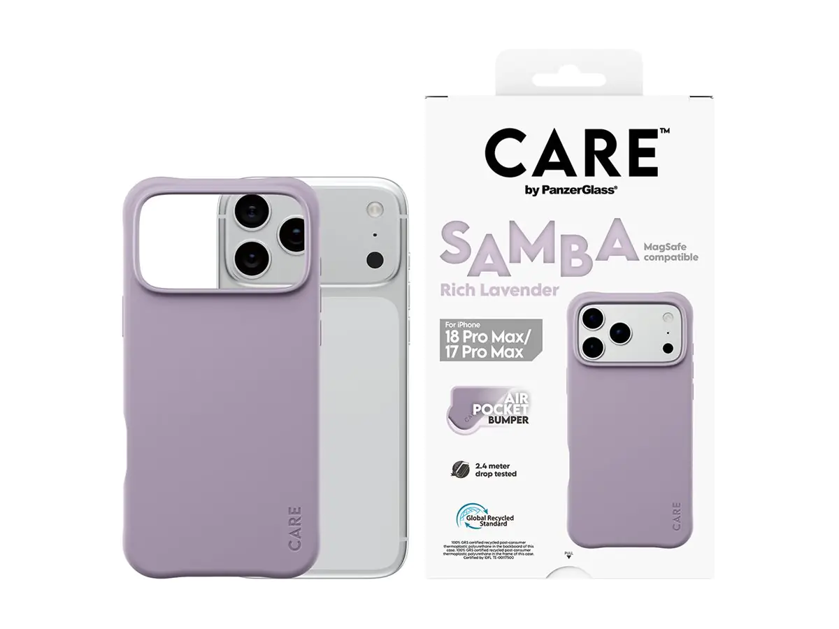 PanzerGlass PGC Samba Lavender iPhoneMax 17ProMax