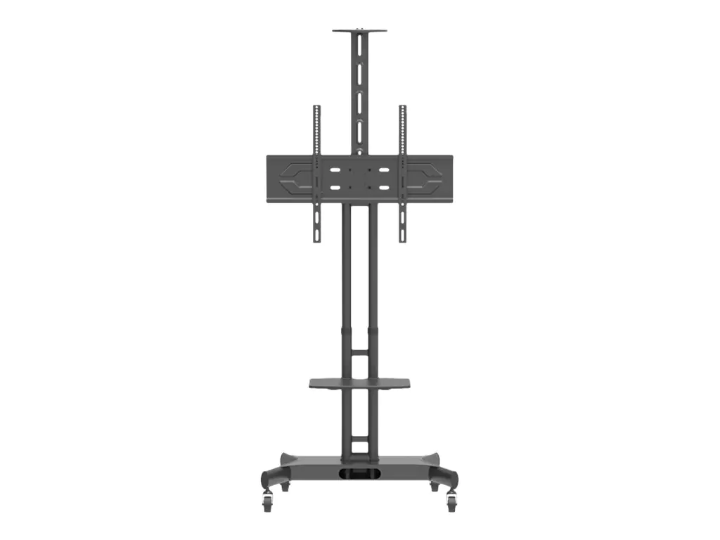 HAGOR HP Twin Stand HD - Wagen - für Flachbildschirm / AV-Ausrüstung - Schwarz - Bildschirmgröße: 140-213 cm (55"-84") - Montageschnittstelle: bis zu 800 x 500 mm