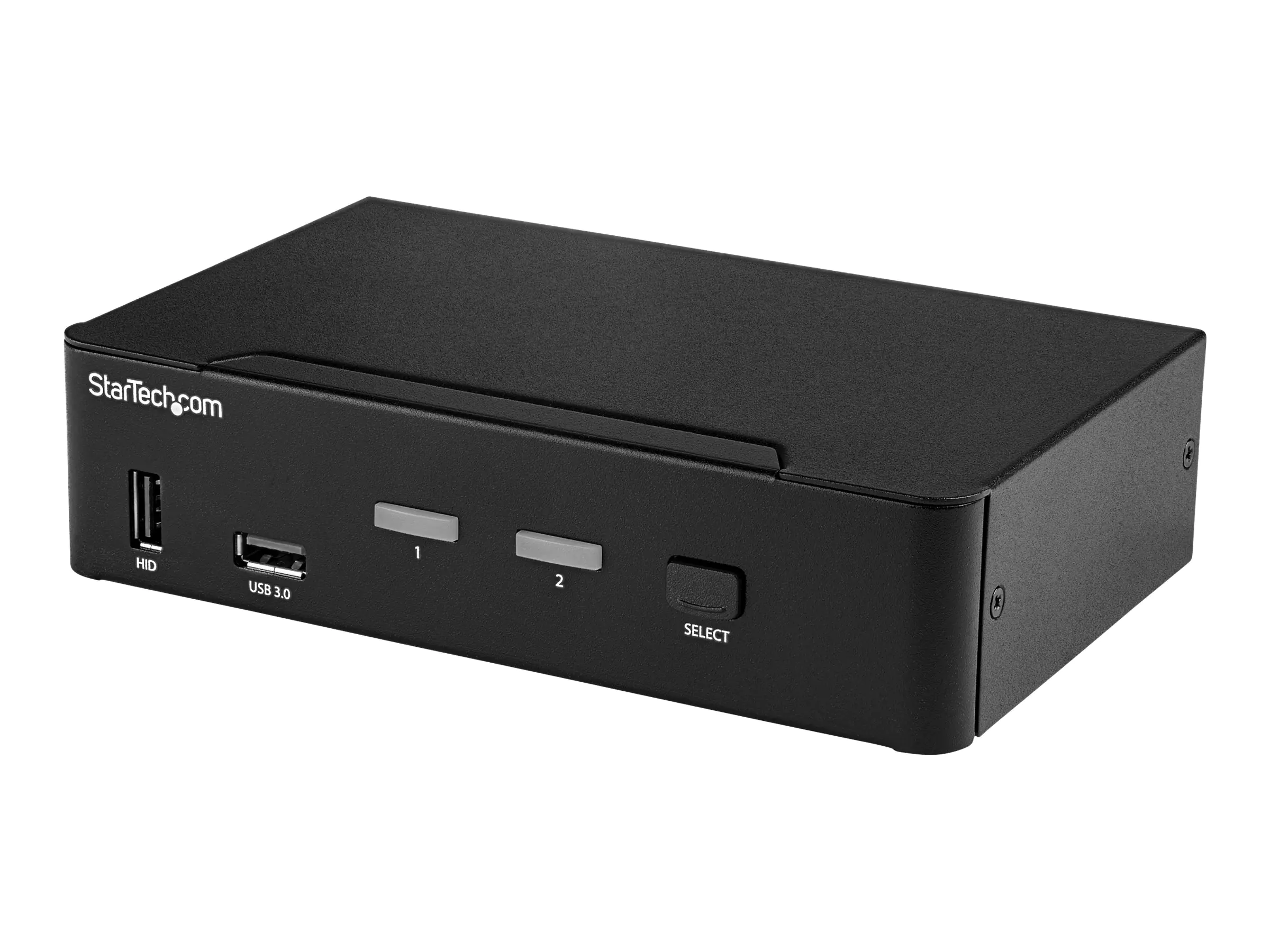 StarTech 2 Port DisplayPort KVM Switch mit USB 3.0 - 4K 60Hz - DisplayPort 1.2 KVM - TAA konform - KVM-/Audio-/USB-Switch - 2 x KVM/Audio/USB - Desktop - TAA-konform