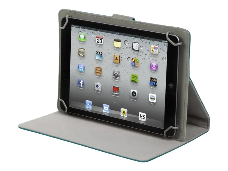 Riva Case 30 series 3017 - Flip-Hülle für Tablet - Polyurethan-Kunstleder - 10.1"