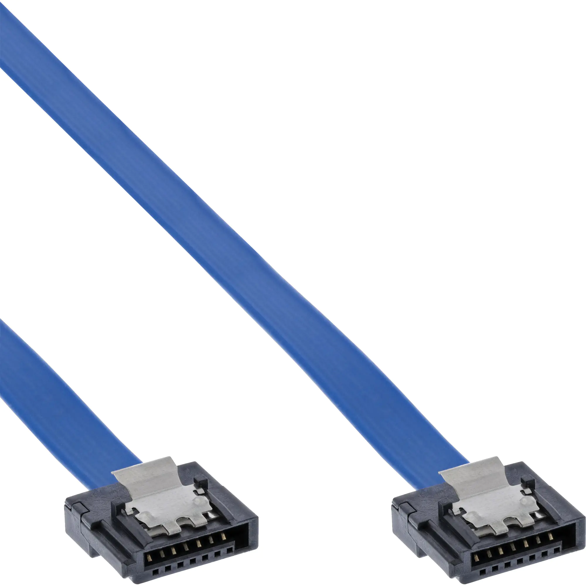 InLine - SATA-Kabel - Serial ATA 150/300/600 - SATA zu SATA - 50 cm - eingerastet
