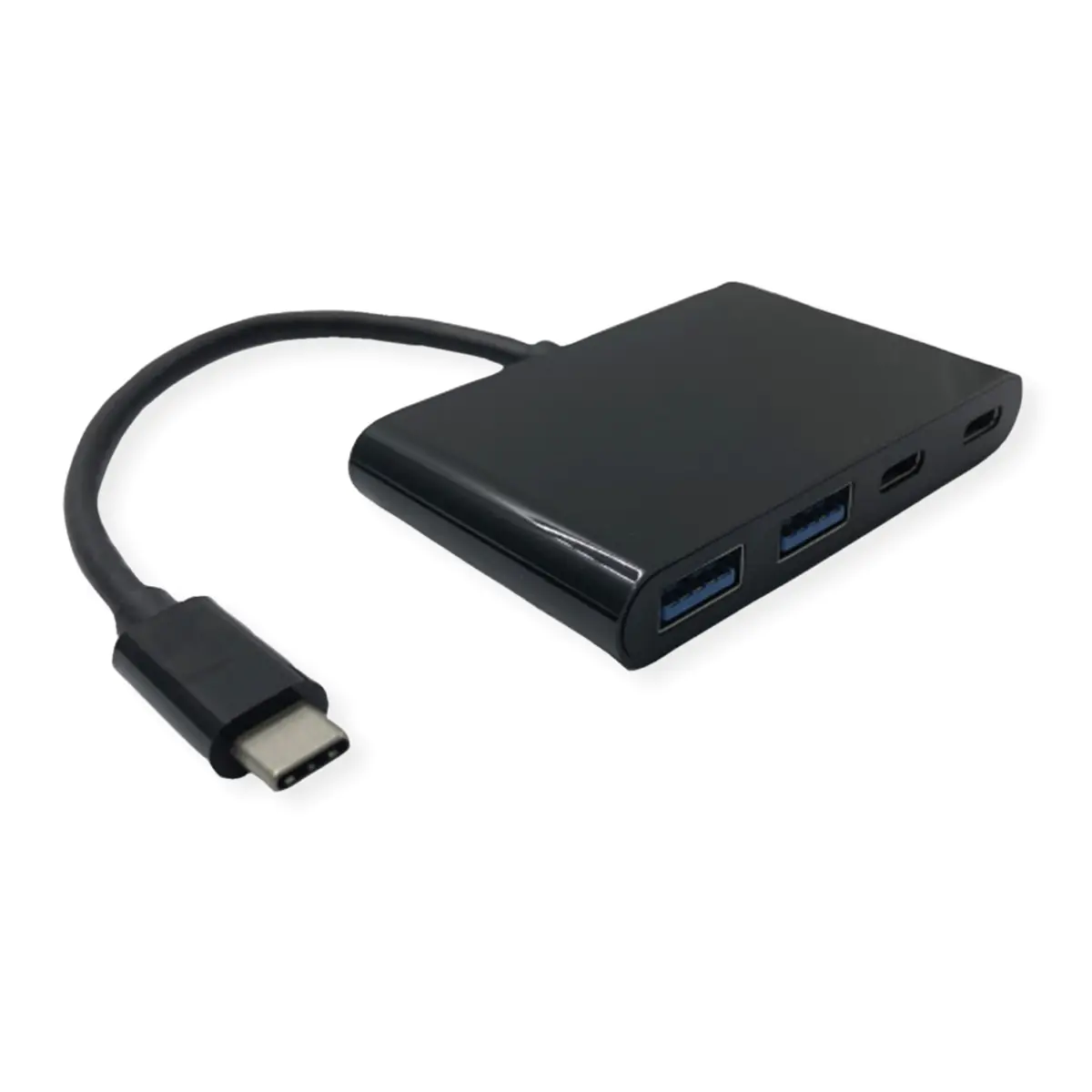 VALUE USB3.2 Gen2 Hub 4fach 2x USB-A+