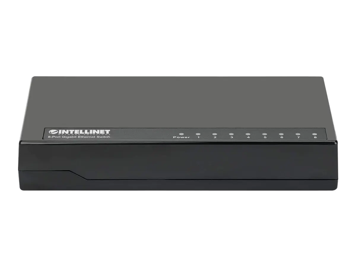 Intellinet - Switch - 8 x 10/100/1000 - Desktop