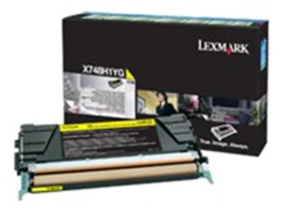 Lexmark - Hohe Ergiebigkeit - Gelb - Original - Tonerpatrone LRP - für Lexmark XS748de