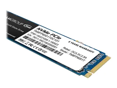 Team Group MP33 - SSD - 1 TB - intern - M.2 2280 - PCIe 3.0 x4 (NVMe) TM8FP6001T0C101