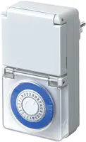 Brennenstuhl MMZ 44 - Wochentimer - Blau - Weiß - Analog - Drehregler - 15 min - IP44