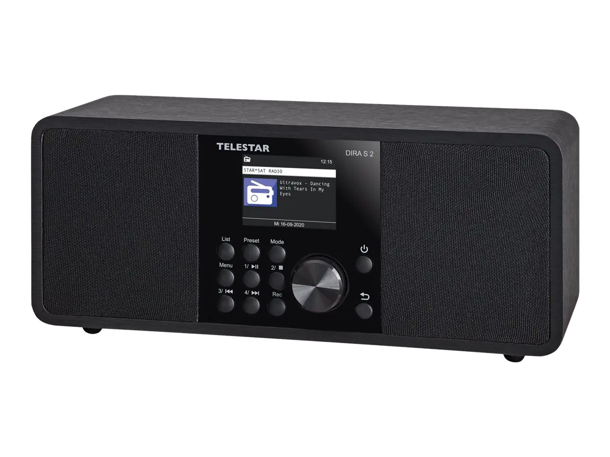 TELESTAR DIRA S 2 - Netzwerk-Audioplayer / DAB-Radiotuner - 20 Watt (Gesamt)