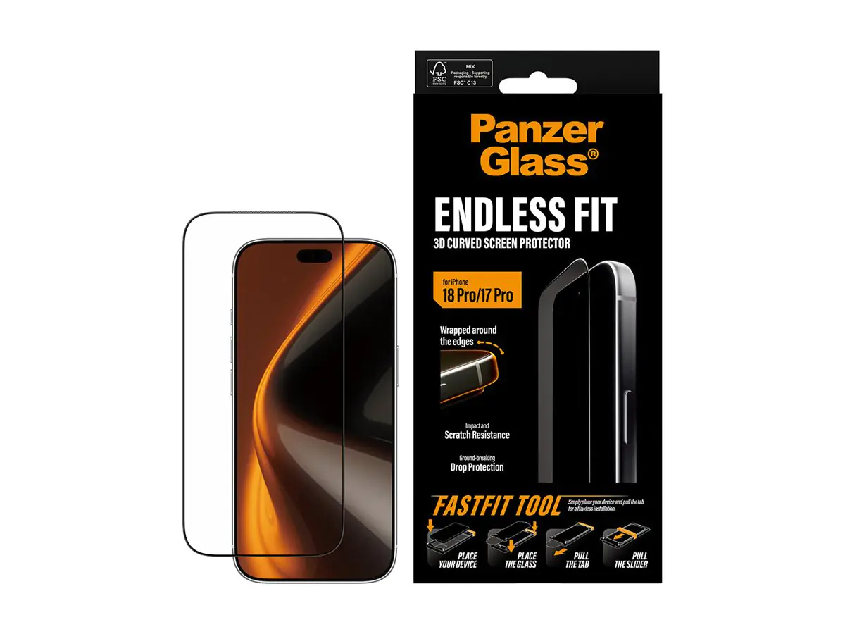 PanzerGlass PG 3D Curve SP iPhone 2026 Pro 17 FA