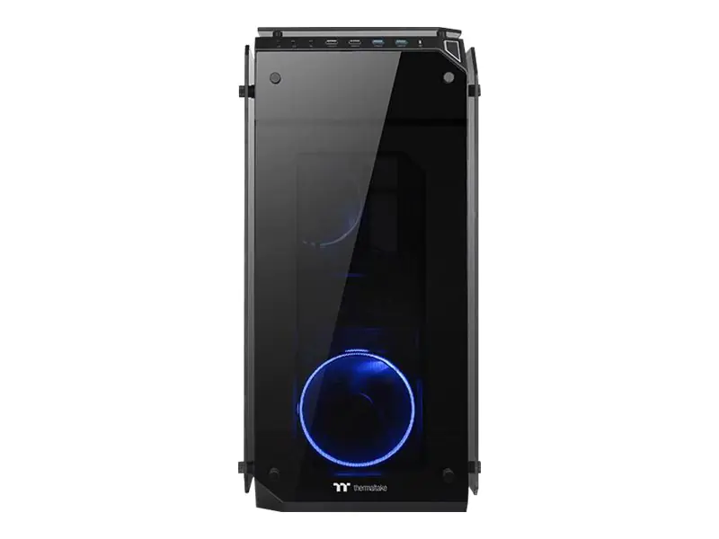 Thermaltake View 71 TG - Tower - Erweitertes ATX - ohne Netzteil (PS/2) - Schwarz - USB/Audio