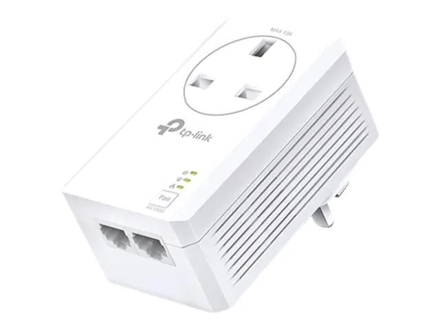 TP-LINK TL-PA7027P V1 Starter Kit - Powerline-Adapter-Kit 2-Port-Switch - 1GbE, HomePlug AV (HPAV) TL-PA7027P KIT