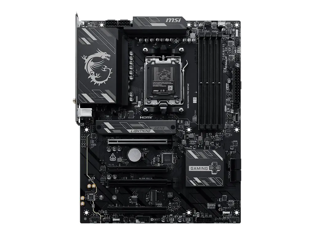 MSI B850 GAMING PRO WIFI6E - Motherboard - ATX - Socket AM5 - AMD B850 Chipsatz - USB 3.2 Gen 2,