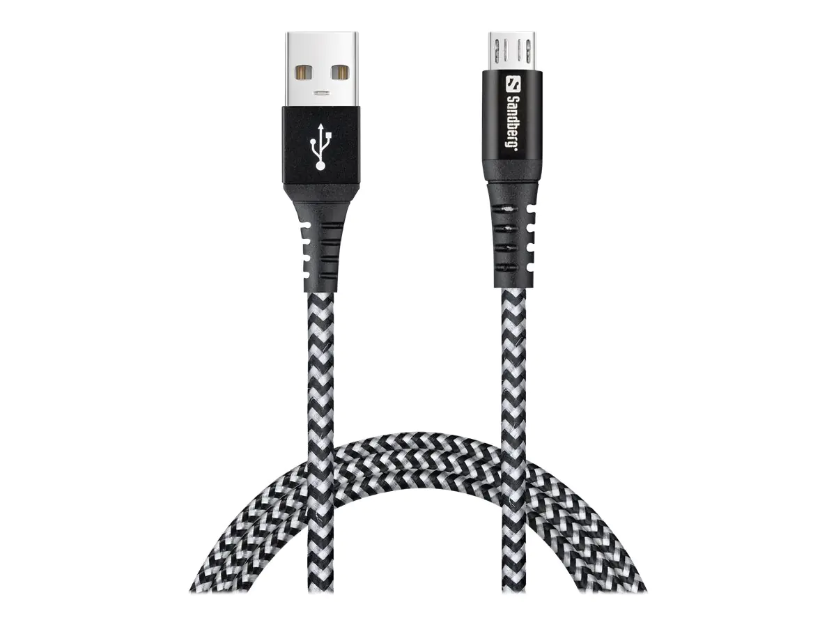 Sandberg Survivor - USB-Kabel - USB (M) zu Micro-USB Type B (M) - 1 m