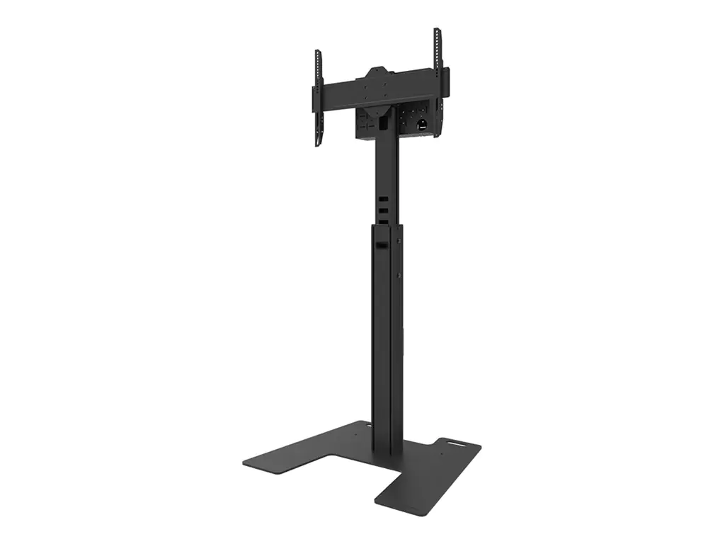 Neomounts FL45S-825BL1 - Aufstellung - fest - für Flachbildschirm - verriegelbar - Stahl - Schwarz - Bildschirmgröße: 93.98 - 190.5 cm (37"-75") - Bodenaufstellung