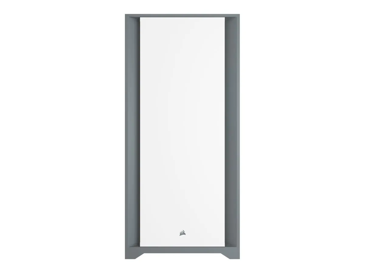 CORSAIR 5000D - Mid tower - E-ATX - Seitenteil mit Fenster (gehärtetes Glas) - keine Spannungsversorgung (ATX) - weiß - USB/Audio