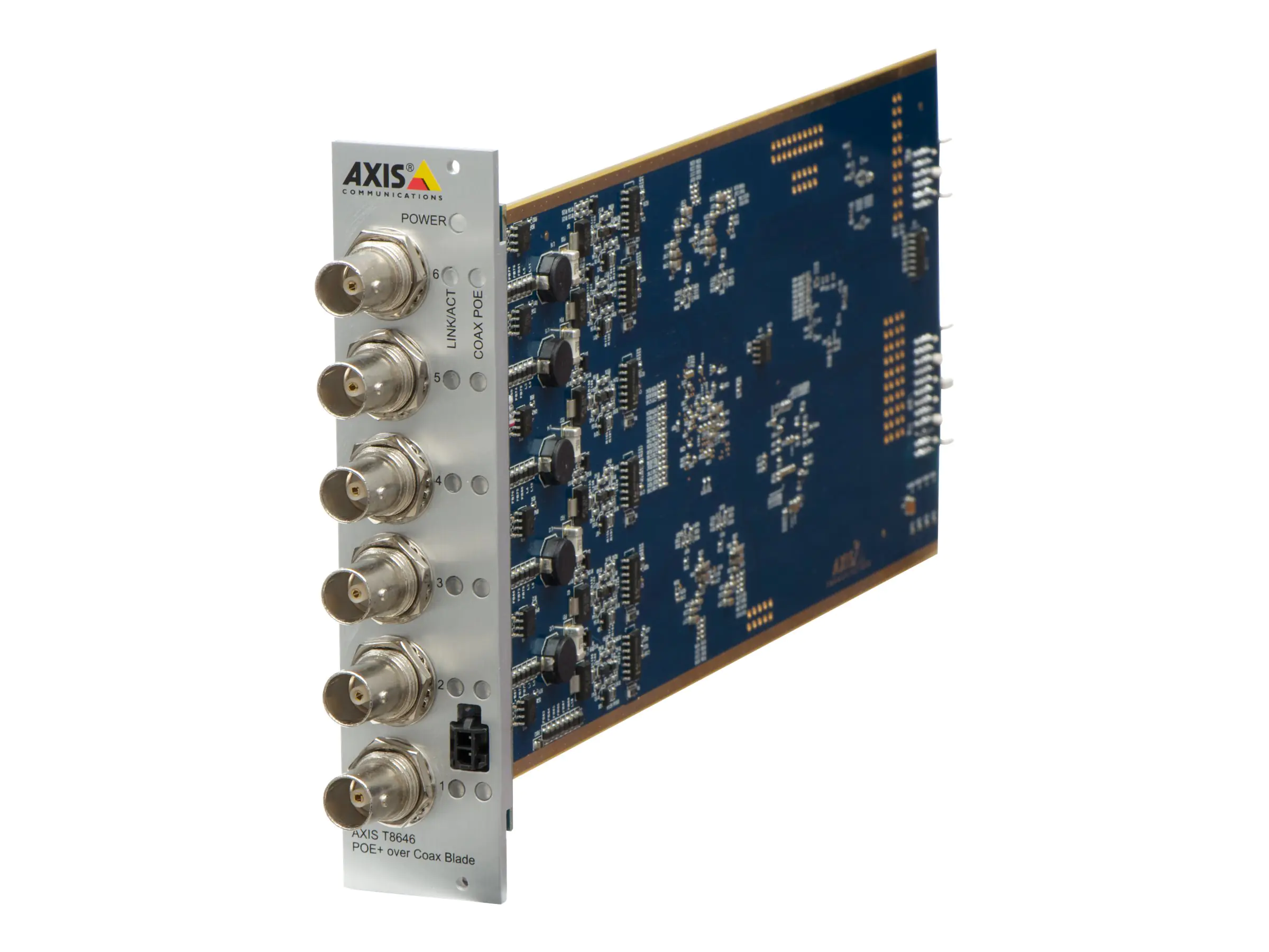 Axis T8646 PoE+ over Coax Blade - Video-Server