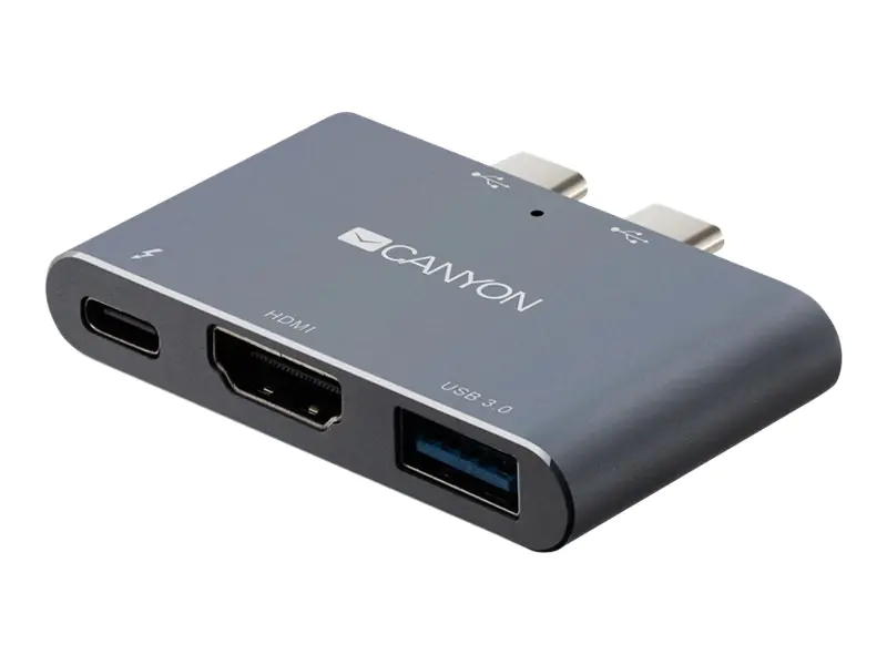 Canyon DS-1 - Dockingstation - USB-C x 2 - HDMI